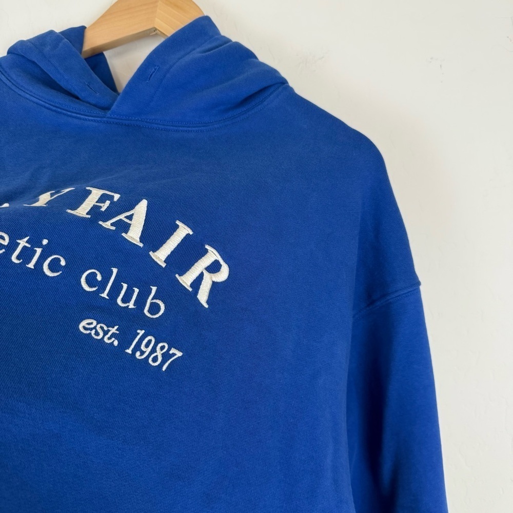 Mayfair Group blue athletic club embroidered sweatshirt - Picture 7 of 8